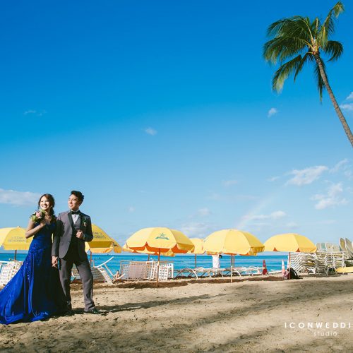 夏威夷婚紗,威基基海灘,Magic Island,中國城,海外婚紗