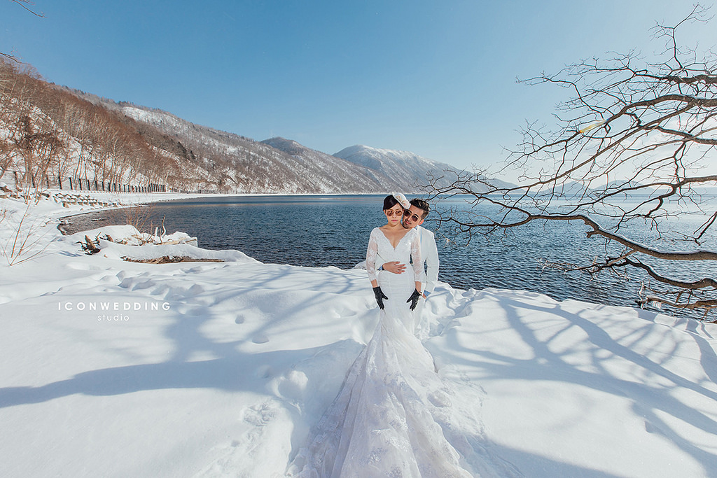 北海道婚紗,小樽運河,Niseko/二世谷比羅夫滑雪場,支笏湖,北海道街景